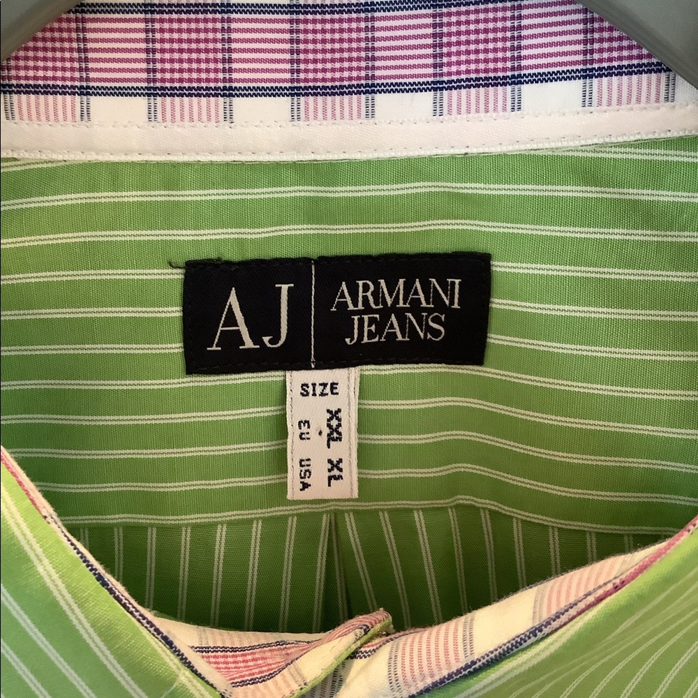 Armani Jeans Long Sleeve Button Down